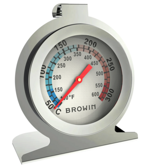 Oven thermometer (rond) 50 + 300 &deg; C