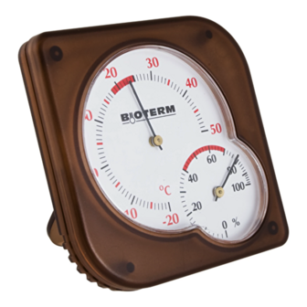 Bimetaalthermometer en hygrometer 