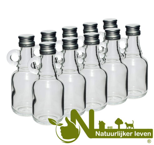 Mini glasflasche - .de