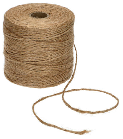 Jute touw 235 meter x 2 mm 500 gram