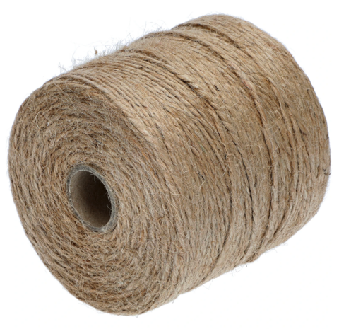 Jute touw 235 meter x 2 mm 500 gram